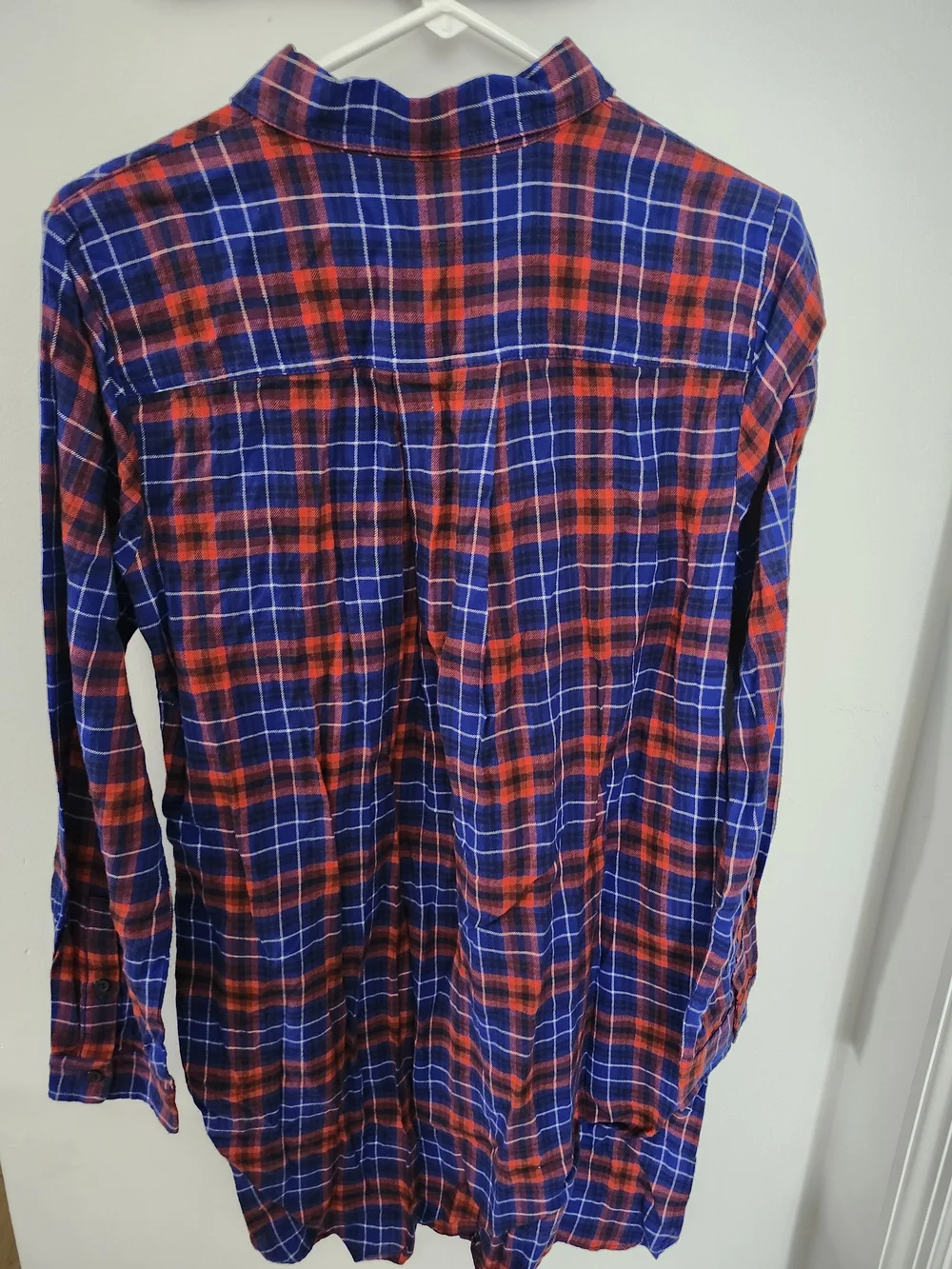 J. Crew Plaid Midi Dress - Blue & Red